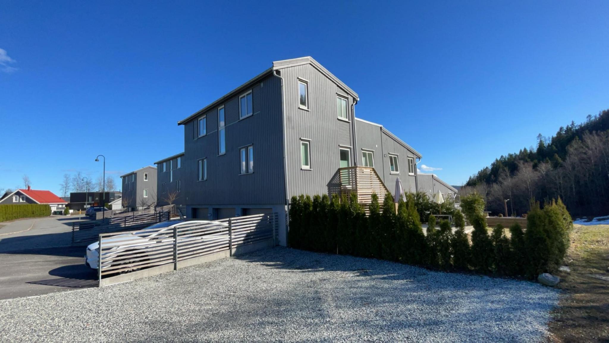 God beliggenhet uten gjenboere og fin utsikt